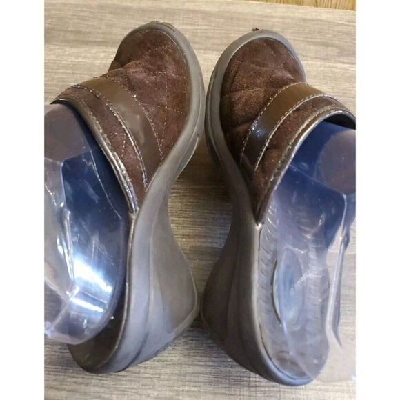 Dr. Scholl's Devotion Quilted Clogs Womens Size 6.5 Brown - Picture 5 of 11